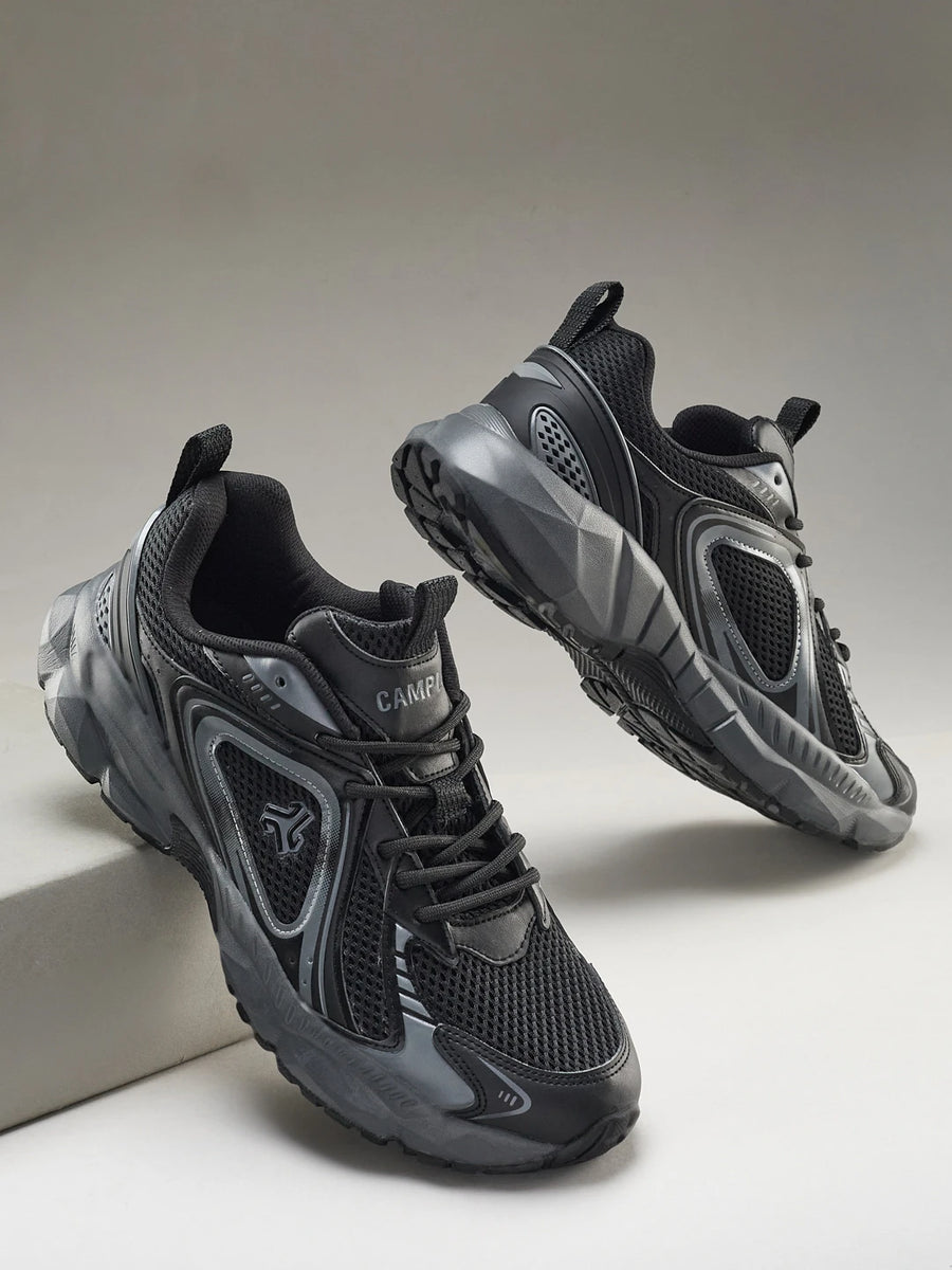 ENCORE Black Men's Sneakers - Image 2