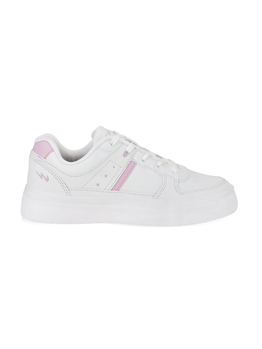 Buy Sneakers For Women Ogl 1 Wht Pink Campus Shoes