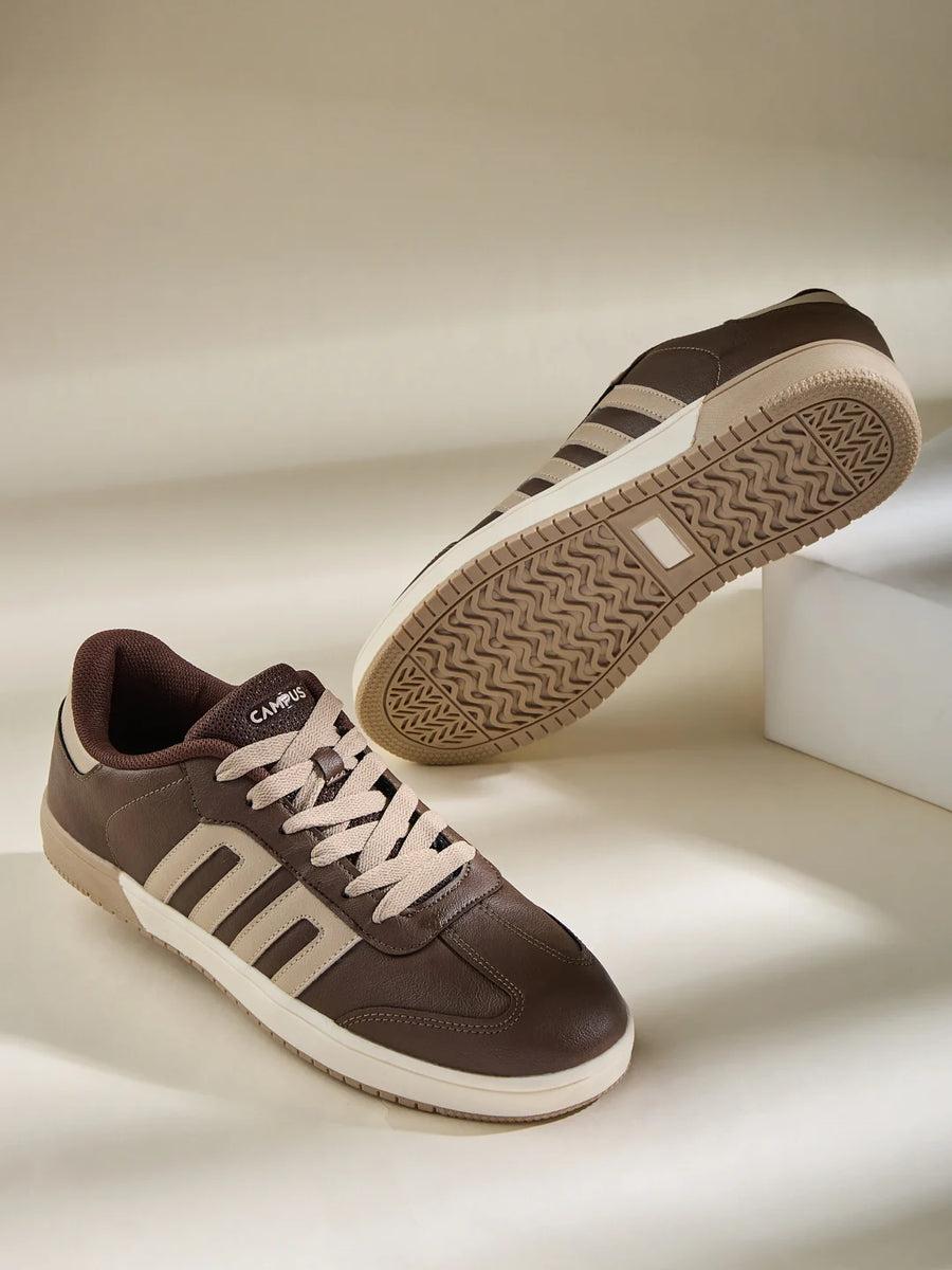 VULTURE Brown Men's Sneakers - Image 2