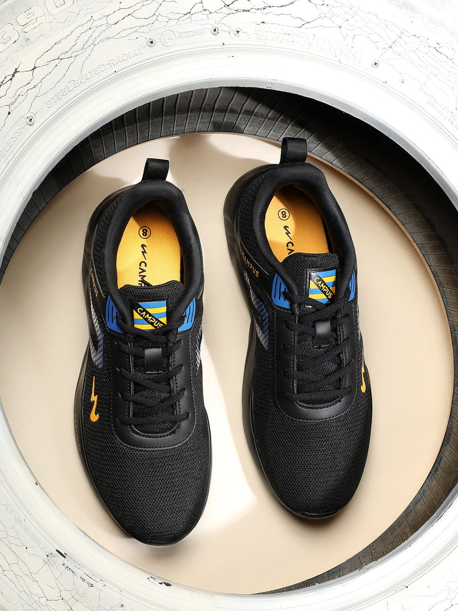 Buy CAMP CASPER Black Men's Running Shoes online Campus Shoes