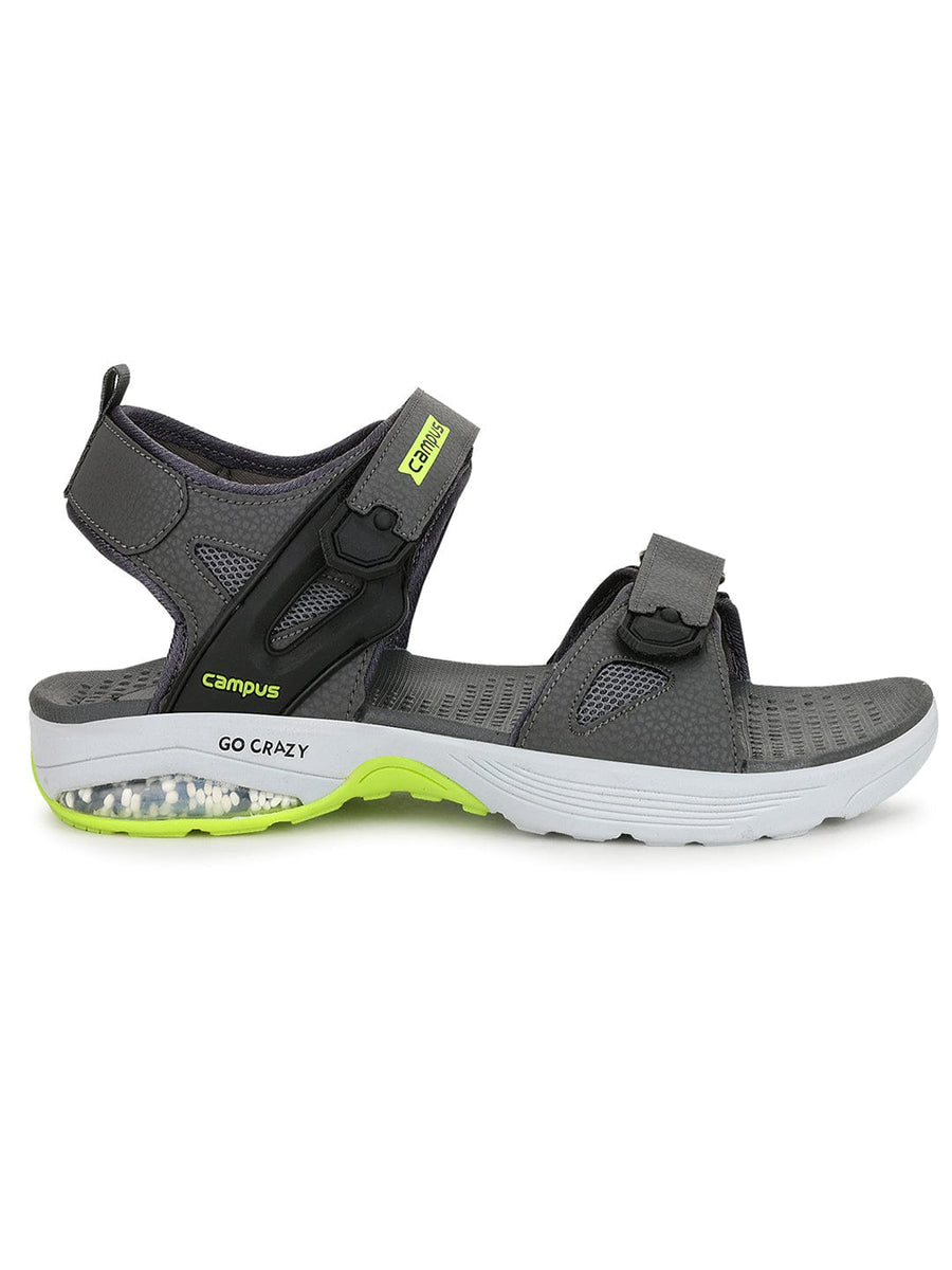 Buy Outdoor Sandal For Men Gc10Gc10DGryPGrn1049 Campus Shoes