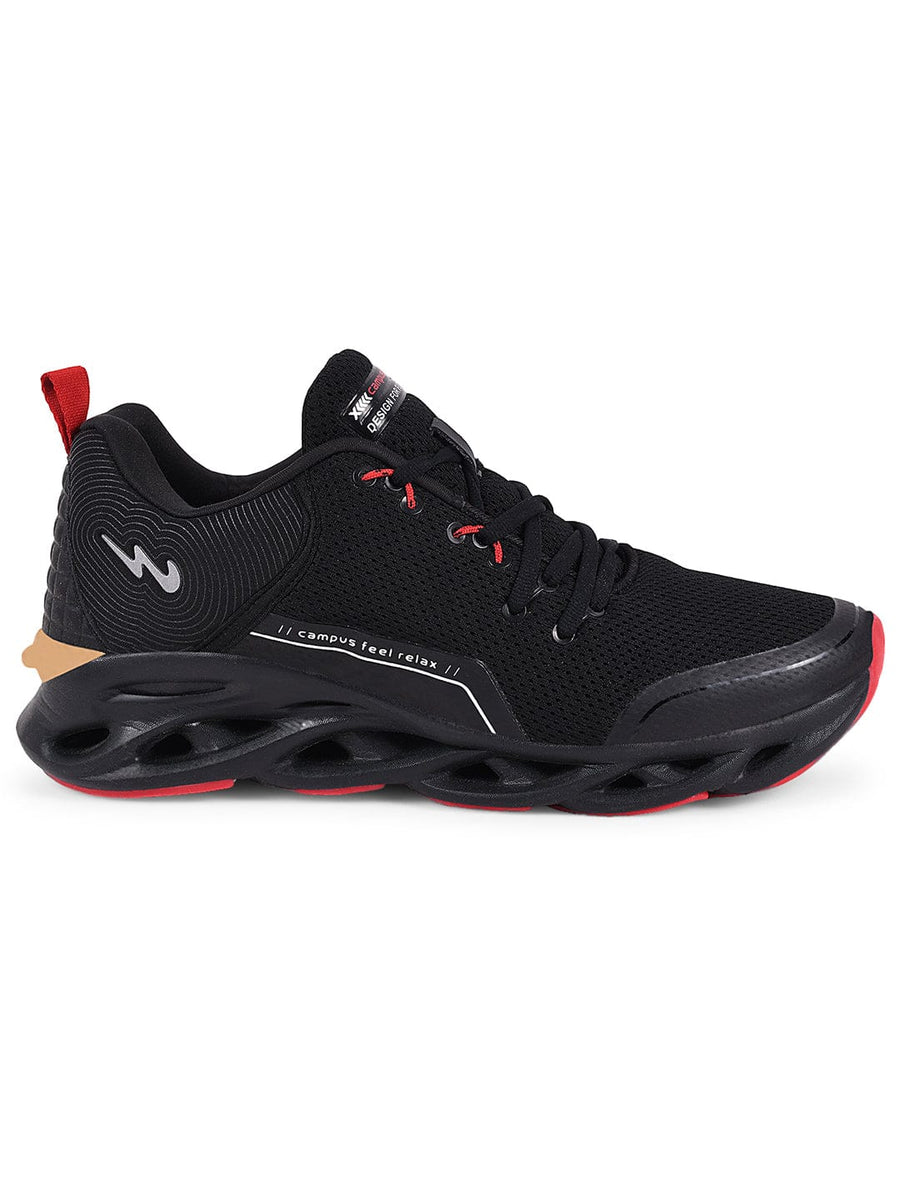 Buy Running Shoes For Men GenevaProBlkRed Campus Shoes