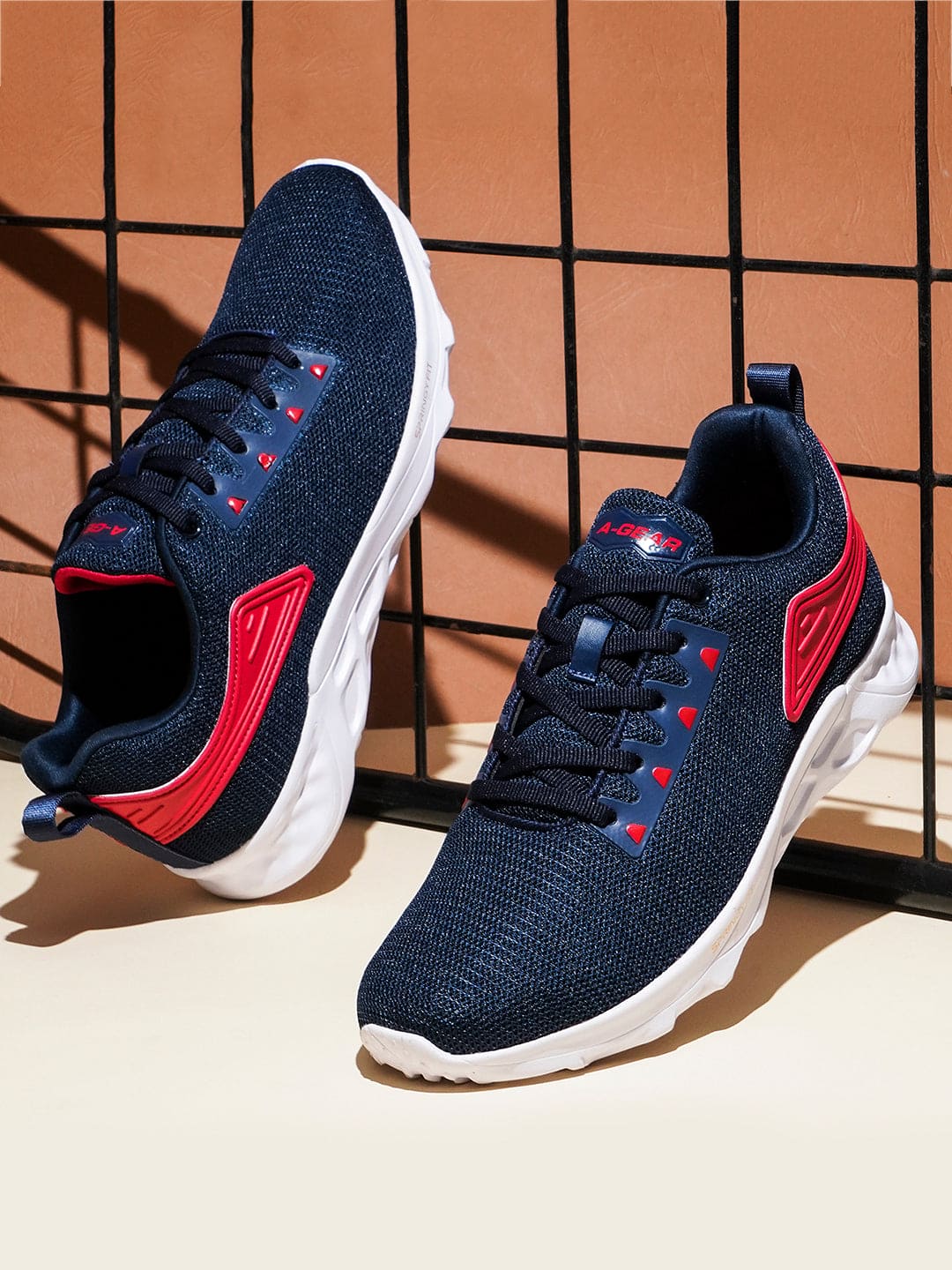 AGR-006 Navy Men's Sports Shoes - Main Image