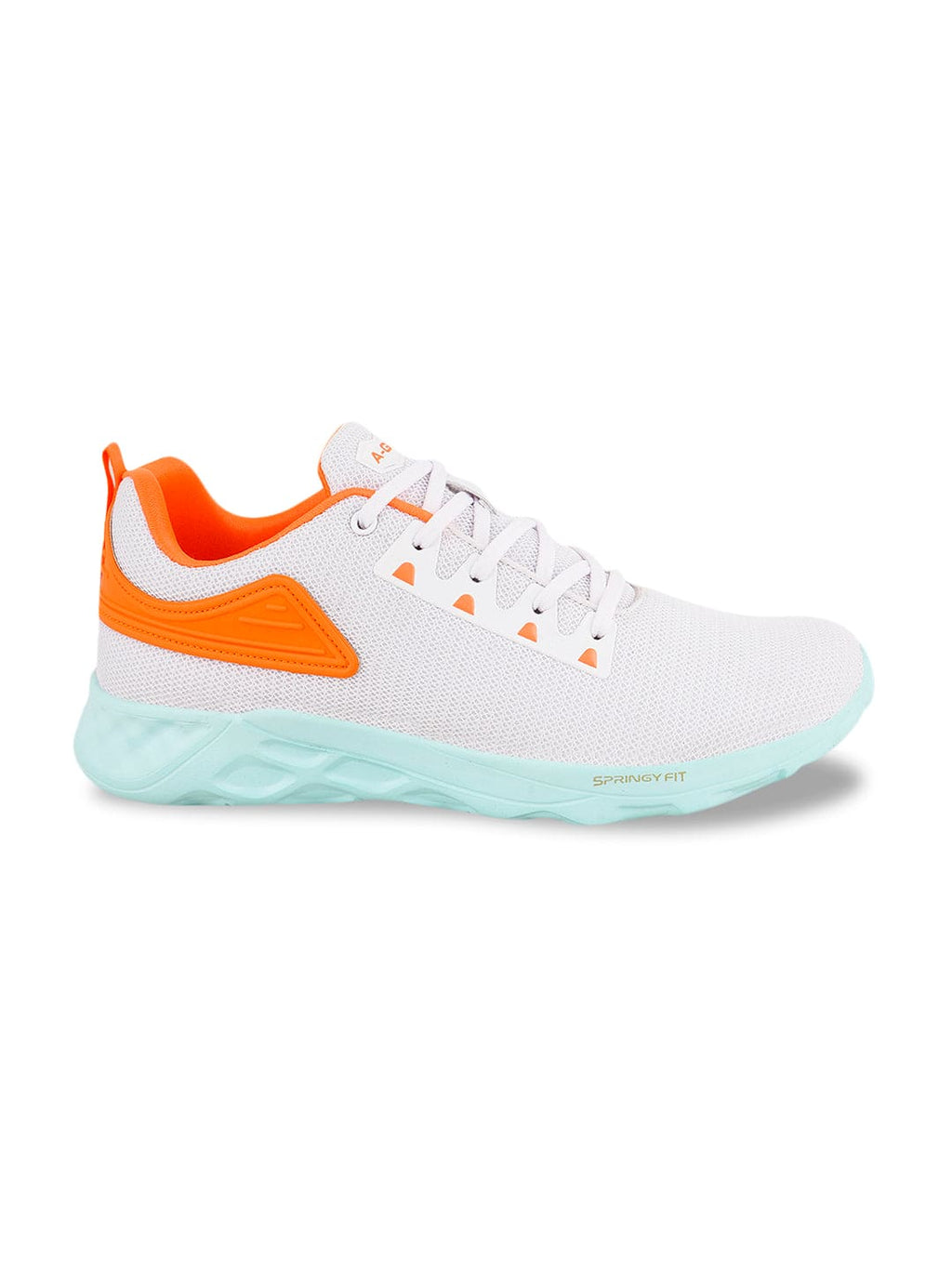 AGR-006 White Men's Sports Shoes
