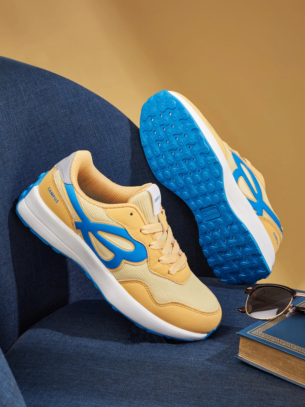 AHEAD CH Yellow Child Sneakers