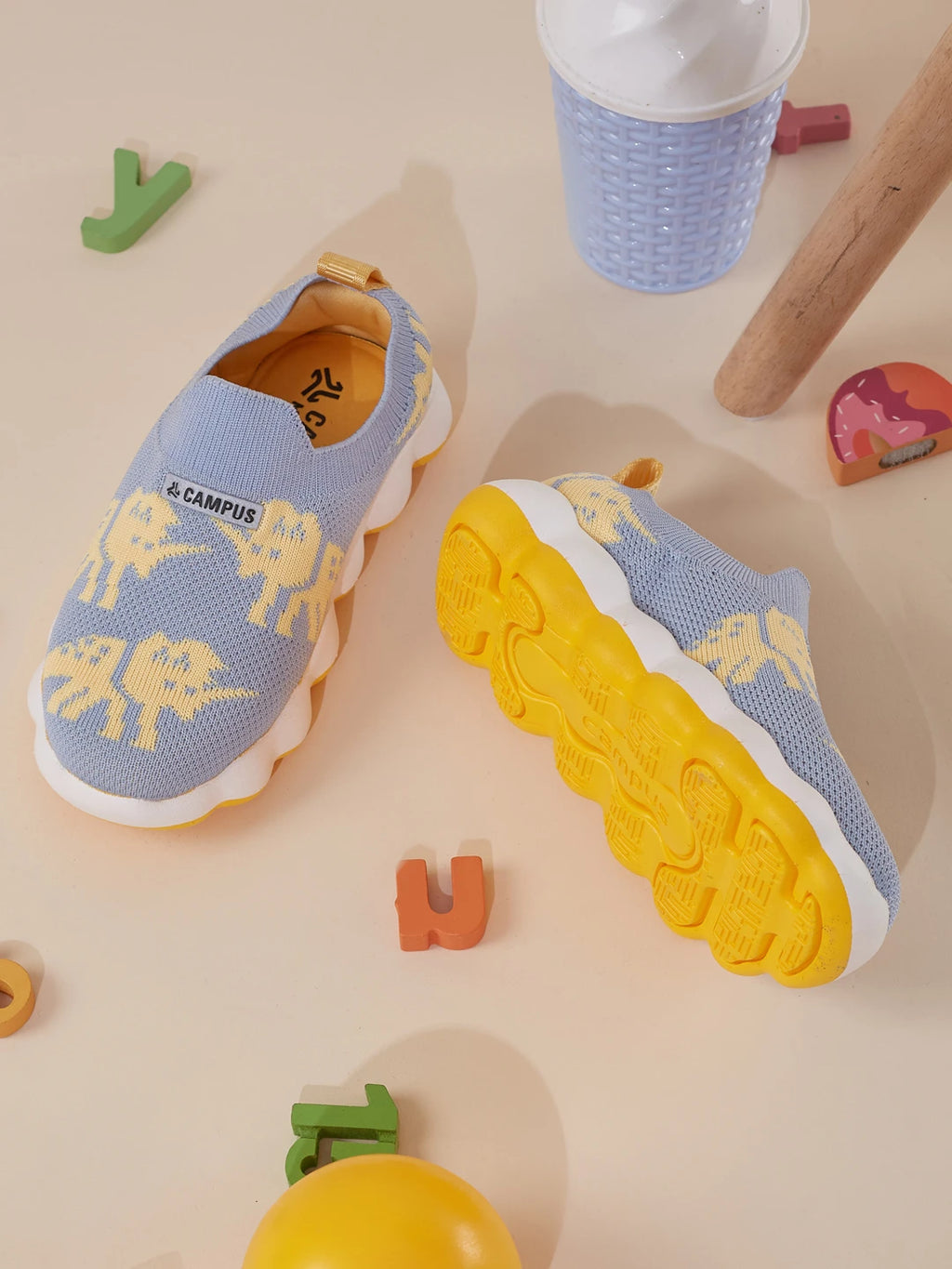 ALEV Blue Kids Walking Shoes