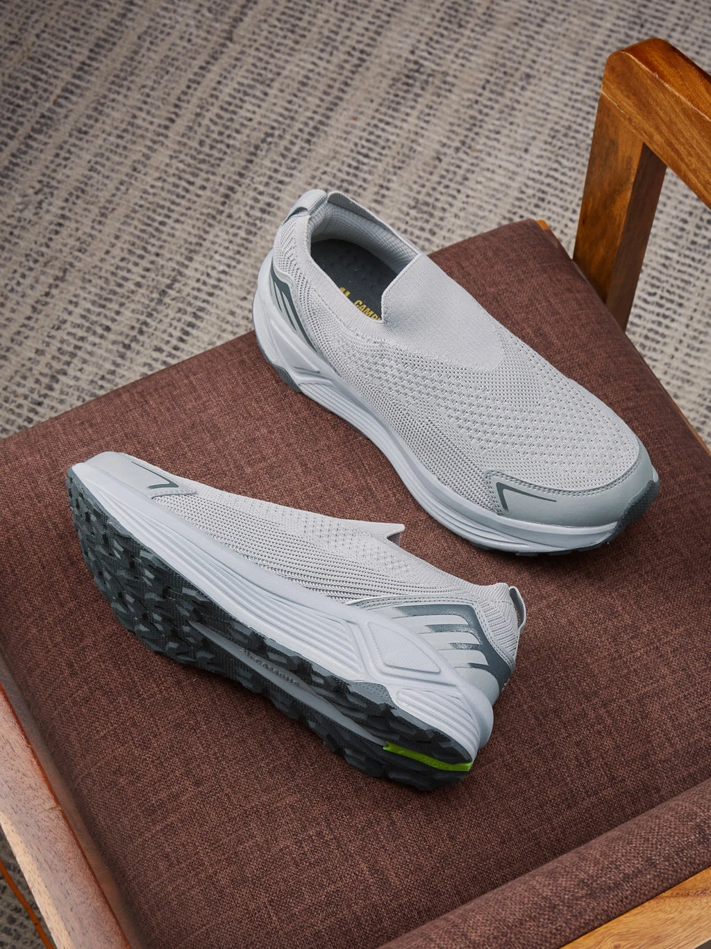 ARVO Grey Men's Walking Shoes