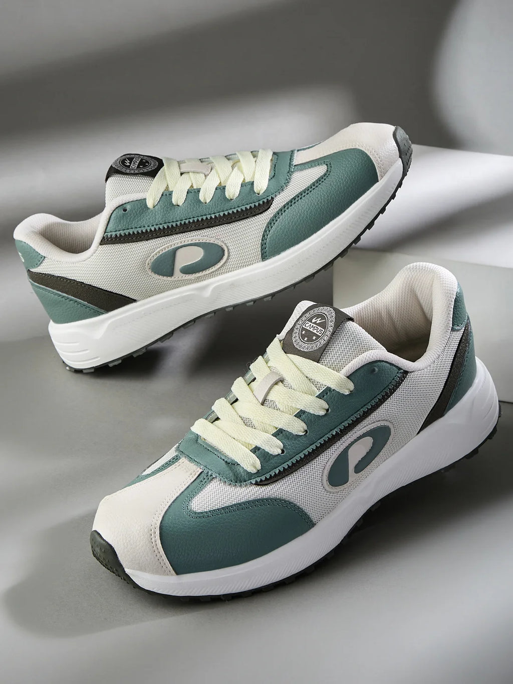 ASEND Off White Men's Sneakers
