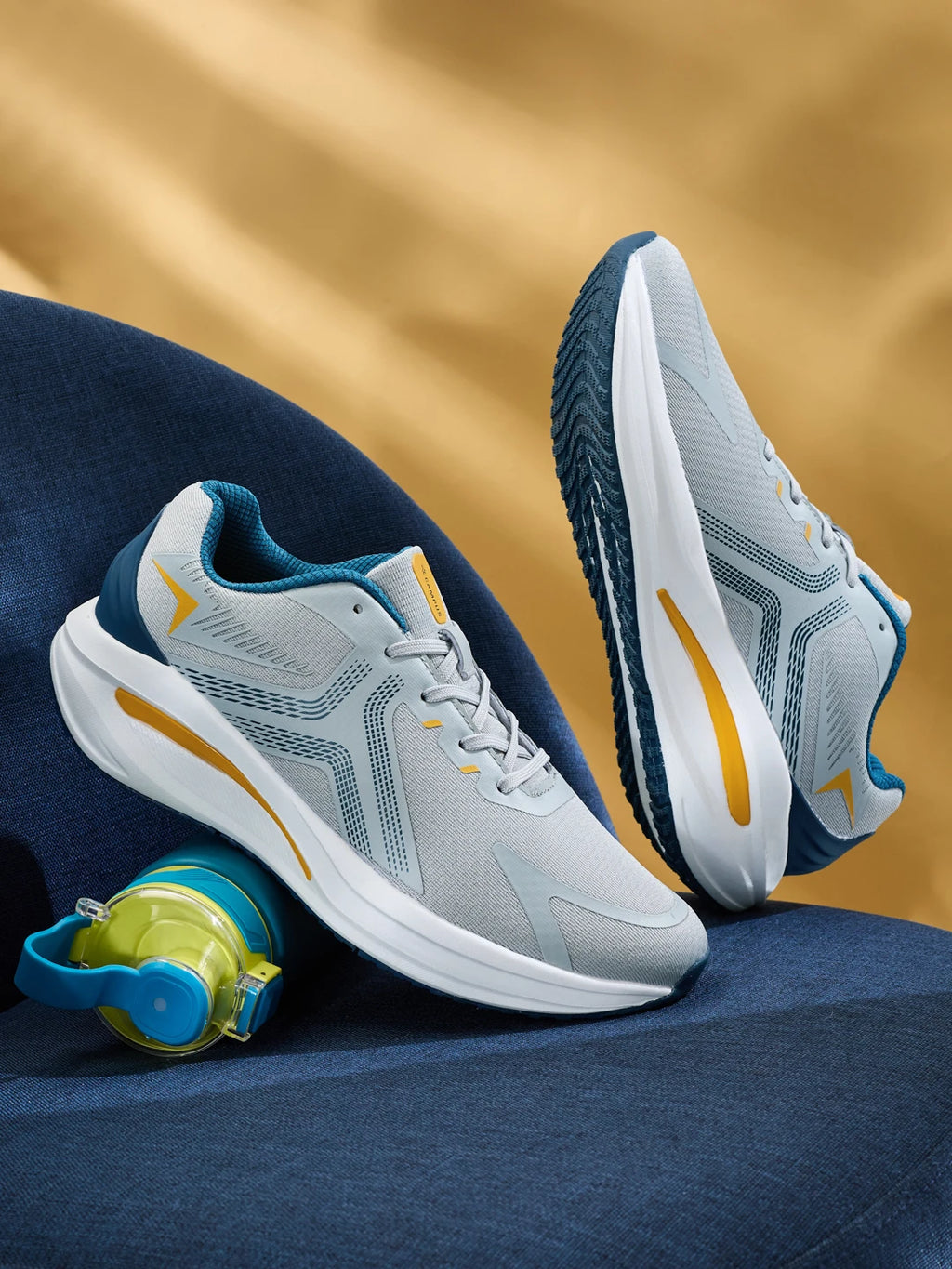 AUREN Grey Men's Running Shoes
