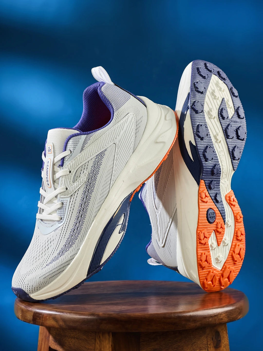 AWARD White Men's Running Shoes