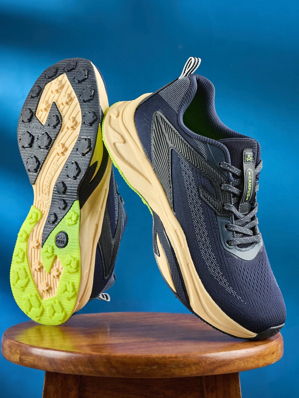 AWARD Navy Men's Running Shoes