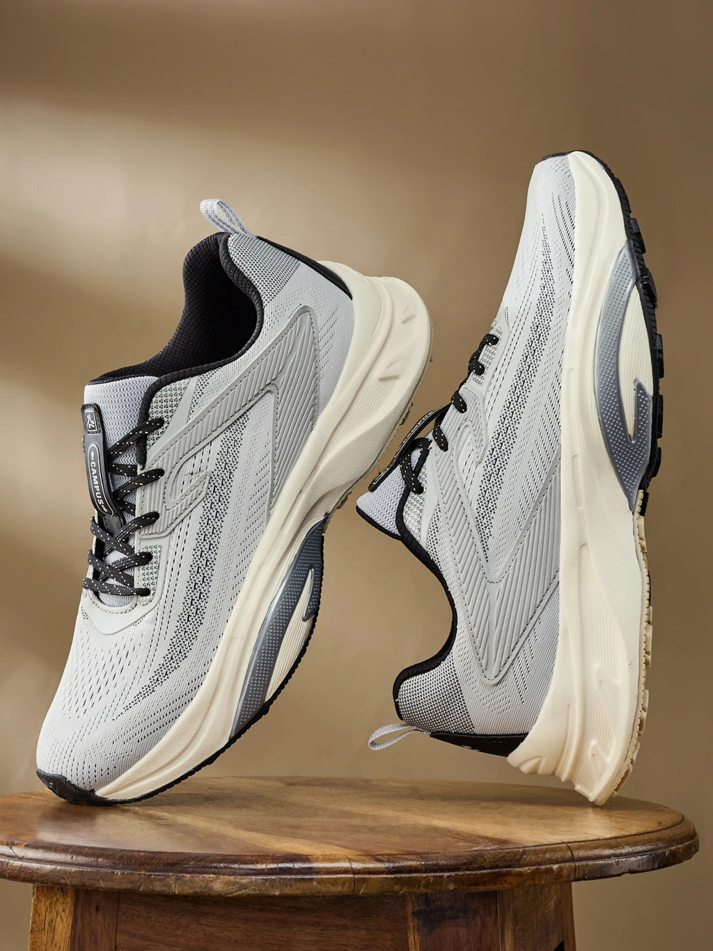 AWARD Grey Men's Running Shoes