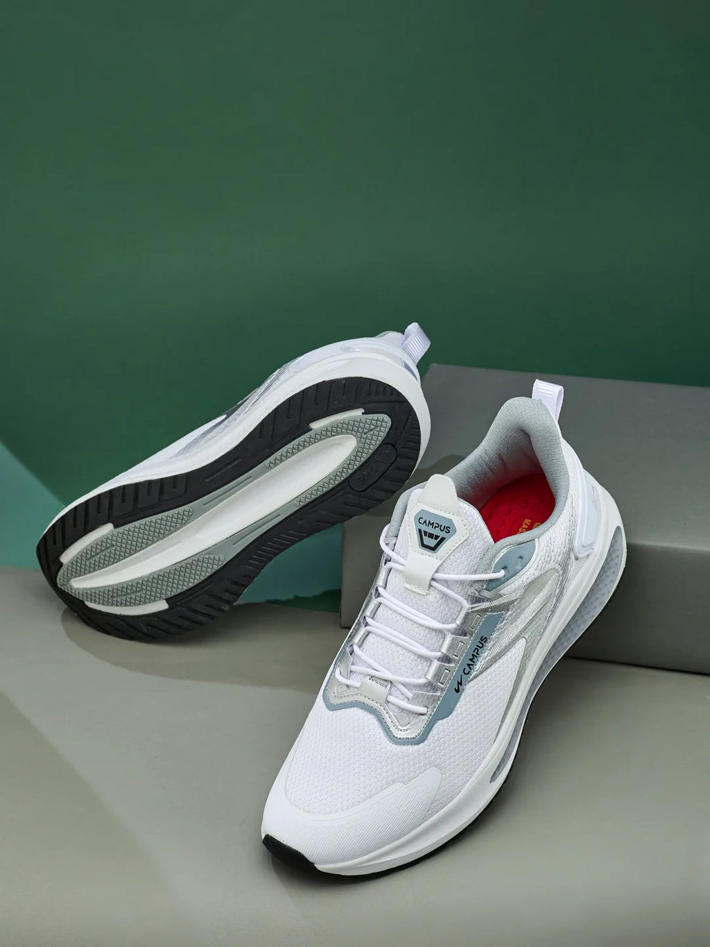 BEAD White Men's Running Shoes