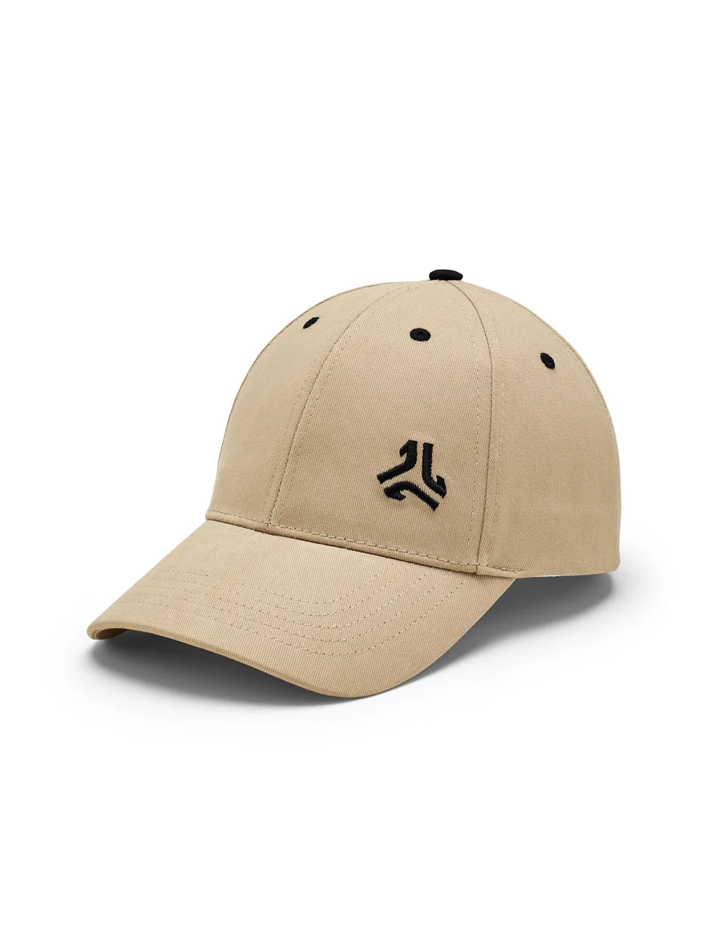 Brushed Cotton Twill Beige Unisex Cap