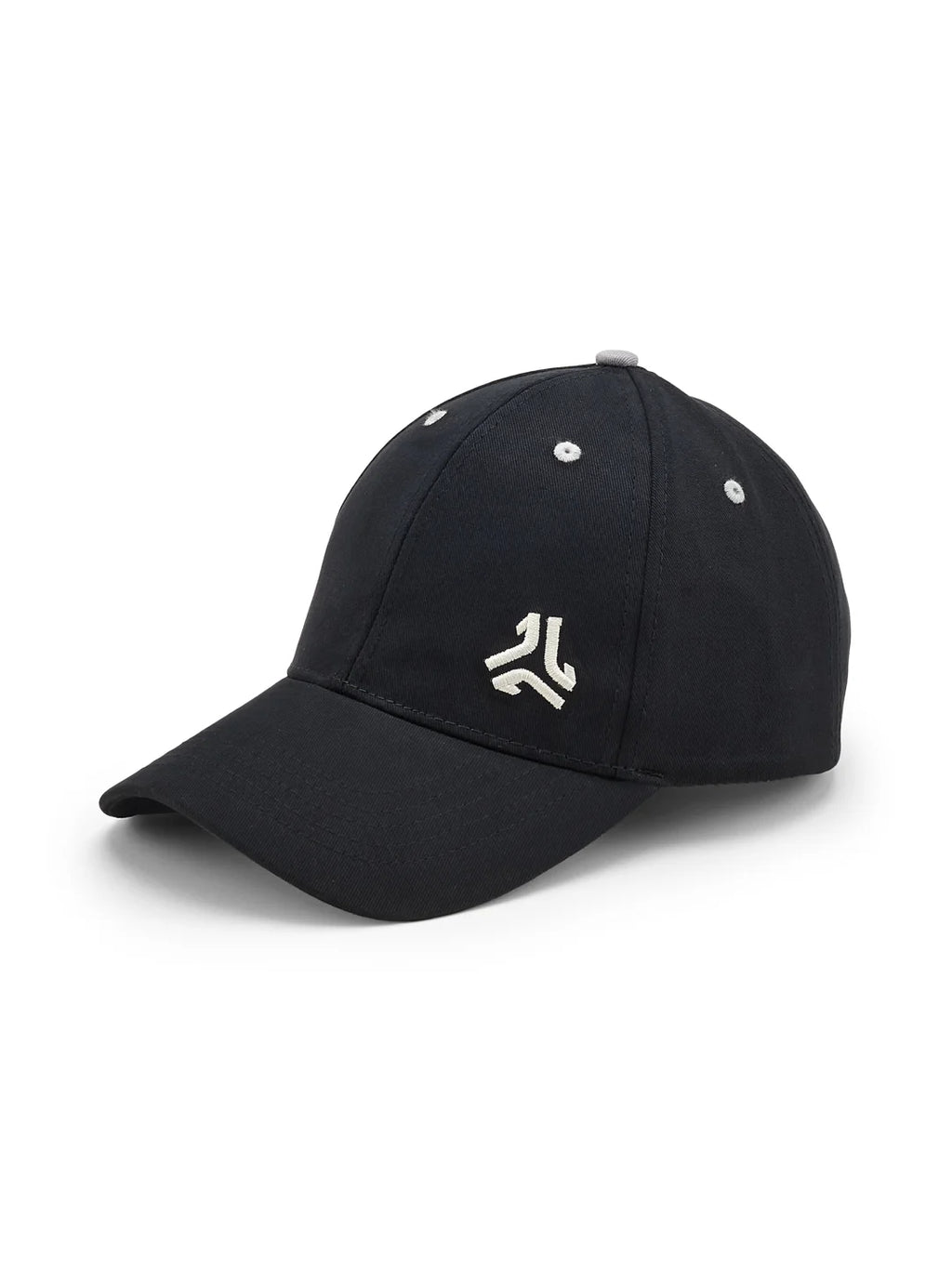 Brushed Cotton Twill Black Unisex Cap