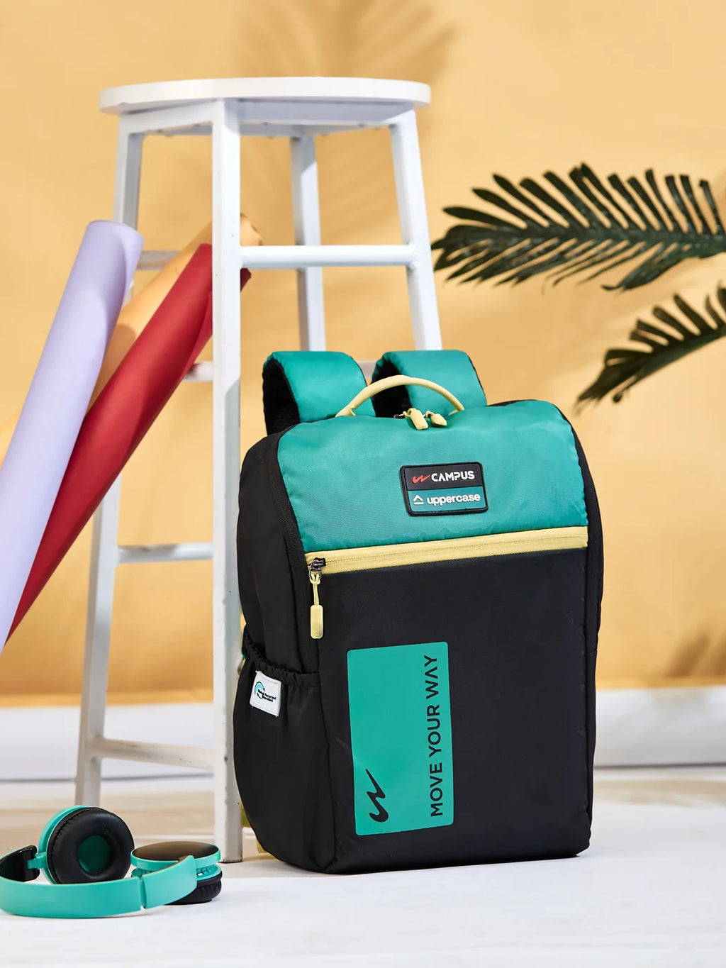Campus 02 Black Backpack