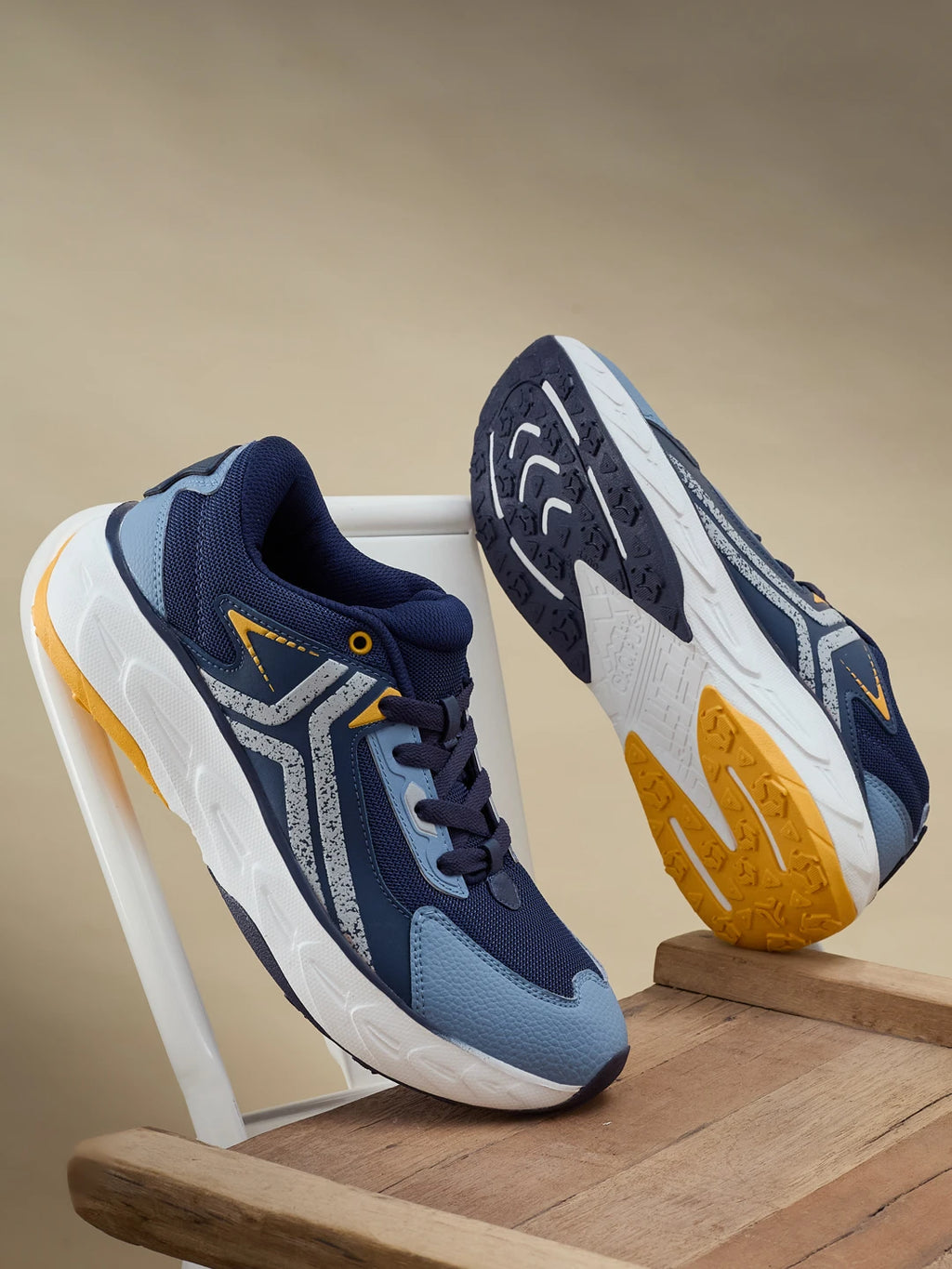 BRUNCK Blue Men's Running Shoes