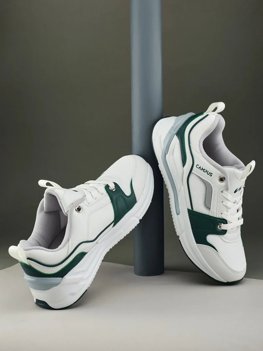 BUILT White Men's Sneakers – Campus Shoes