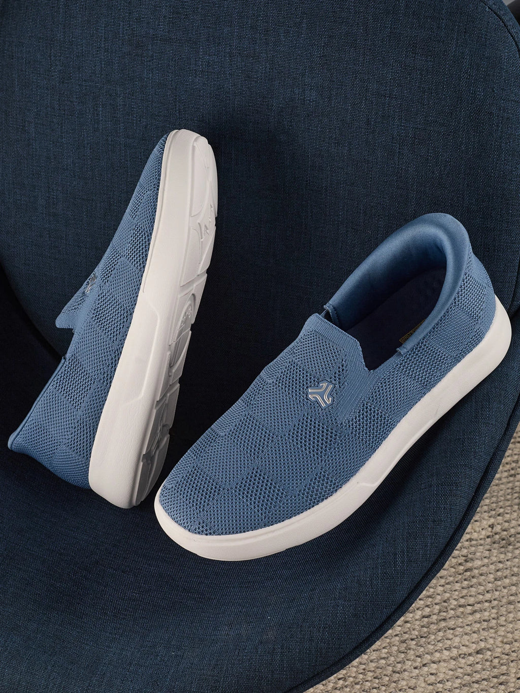 CAIRO Blue Men's Walking Shoes