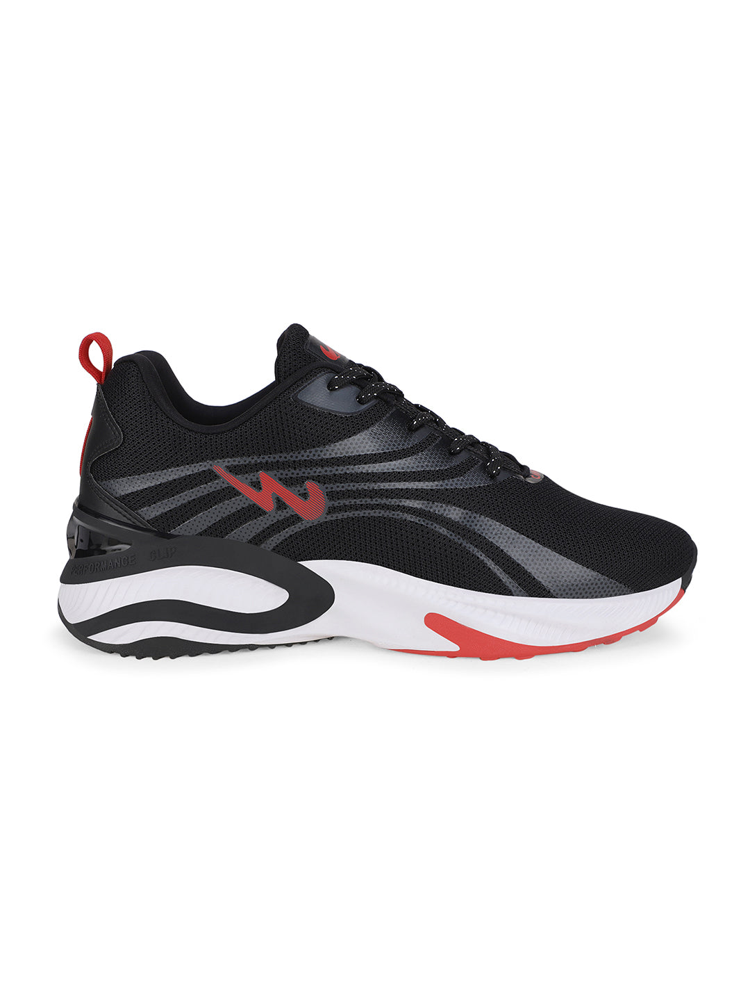 CAMP-GLOVE Black Men's Running Shoes – Campus Shoes