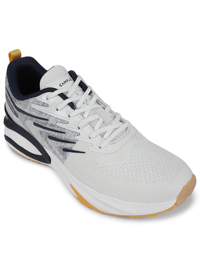 Buy PREXTON White Men's Running Shoes