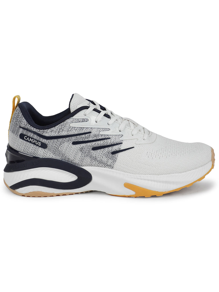 Buy PREXTON White Men's Running Shoes