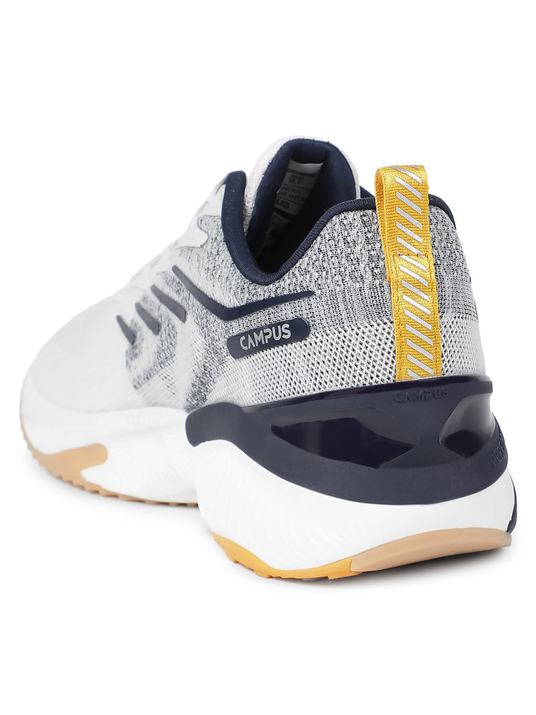 Buy PREXTON White Men's Running Shoes