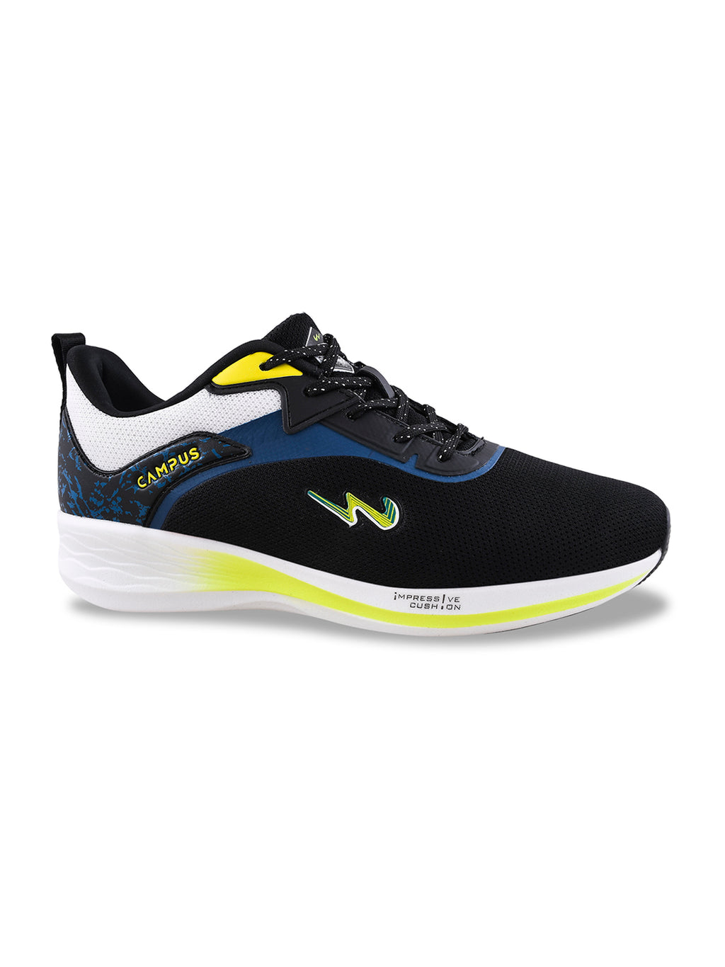 CAMP APEX Black Men's Running Shoes - Main Image