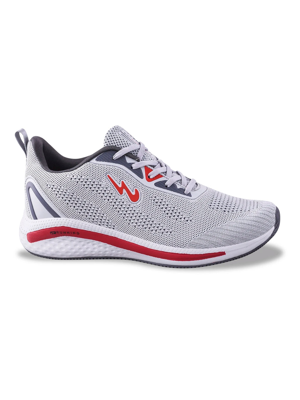 CAMP ERIK Grey Men's Running Shoes