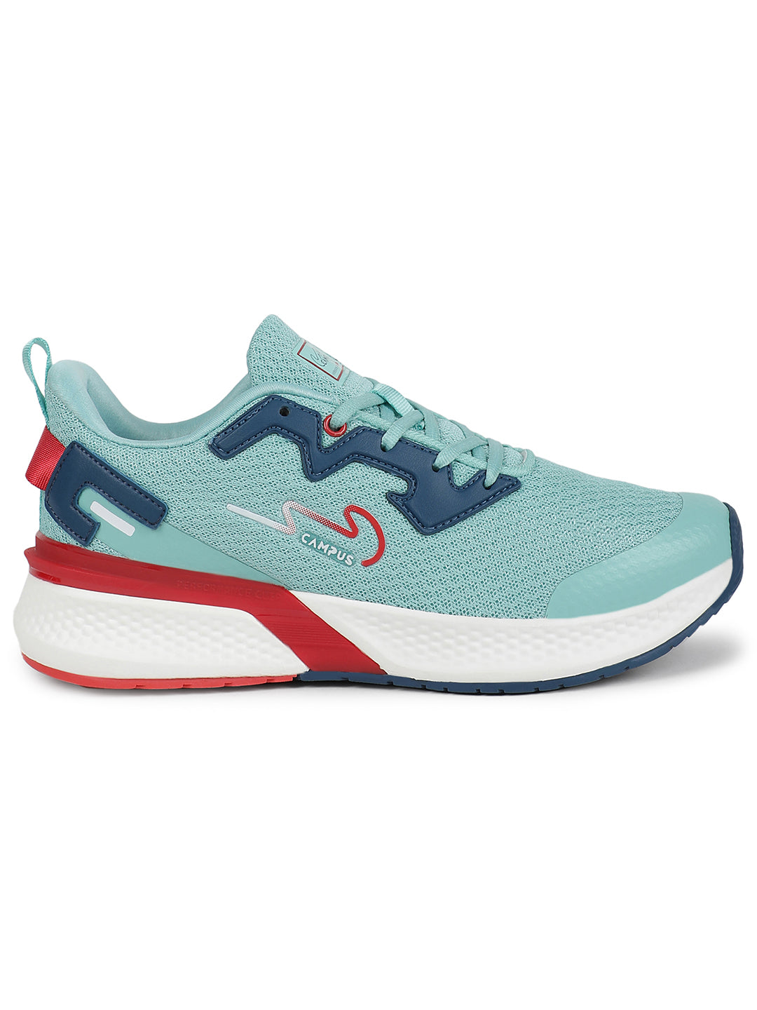 CAMP PAUL Green Men's Running Shoes - Main Image