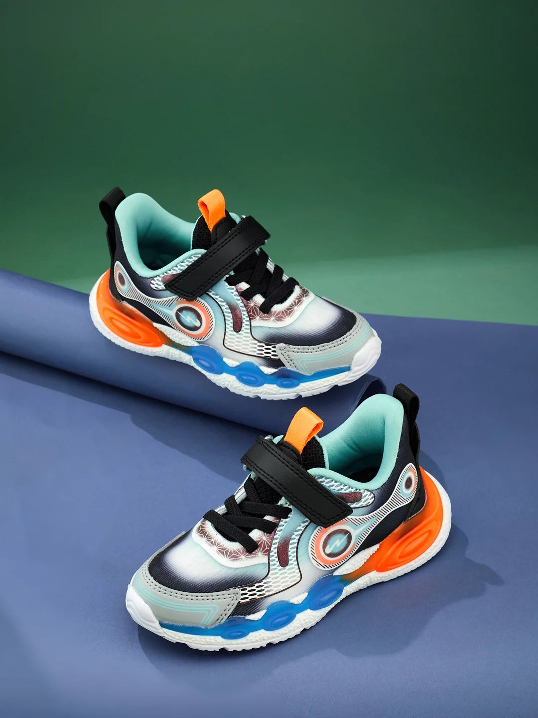 CD-102-KIDS Blue Kids Sneakers1