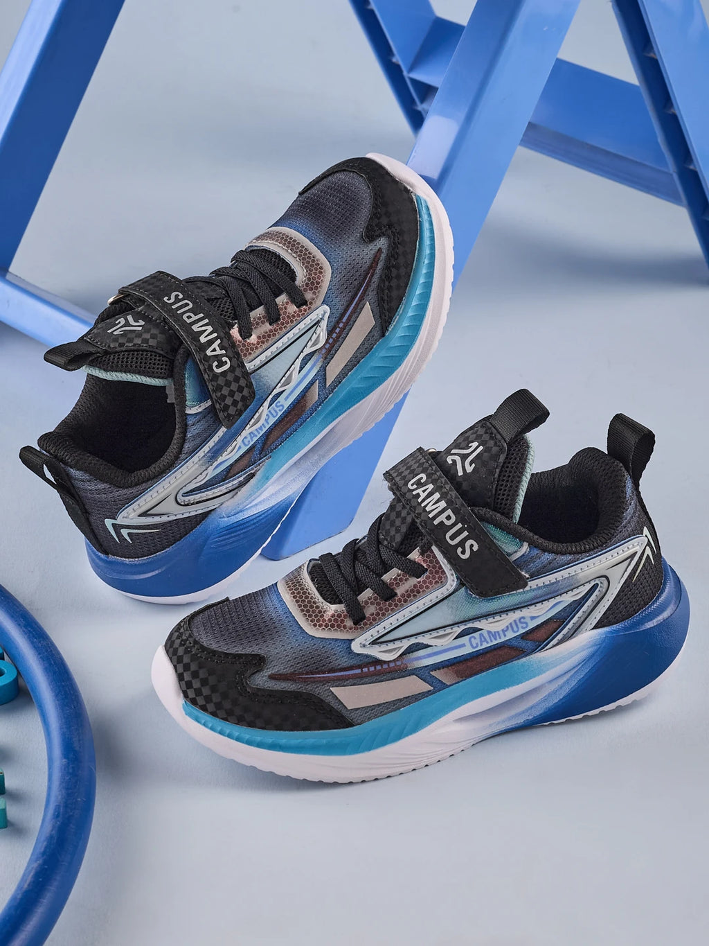 CD-2609 K Black Kids Sneakers