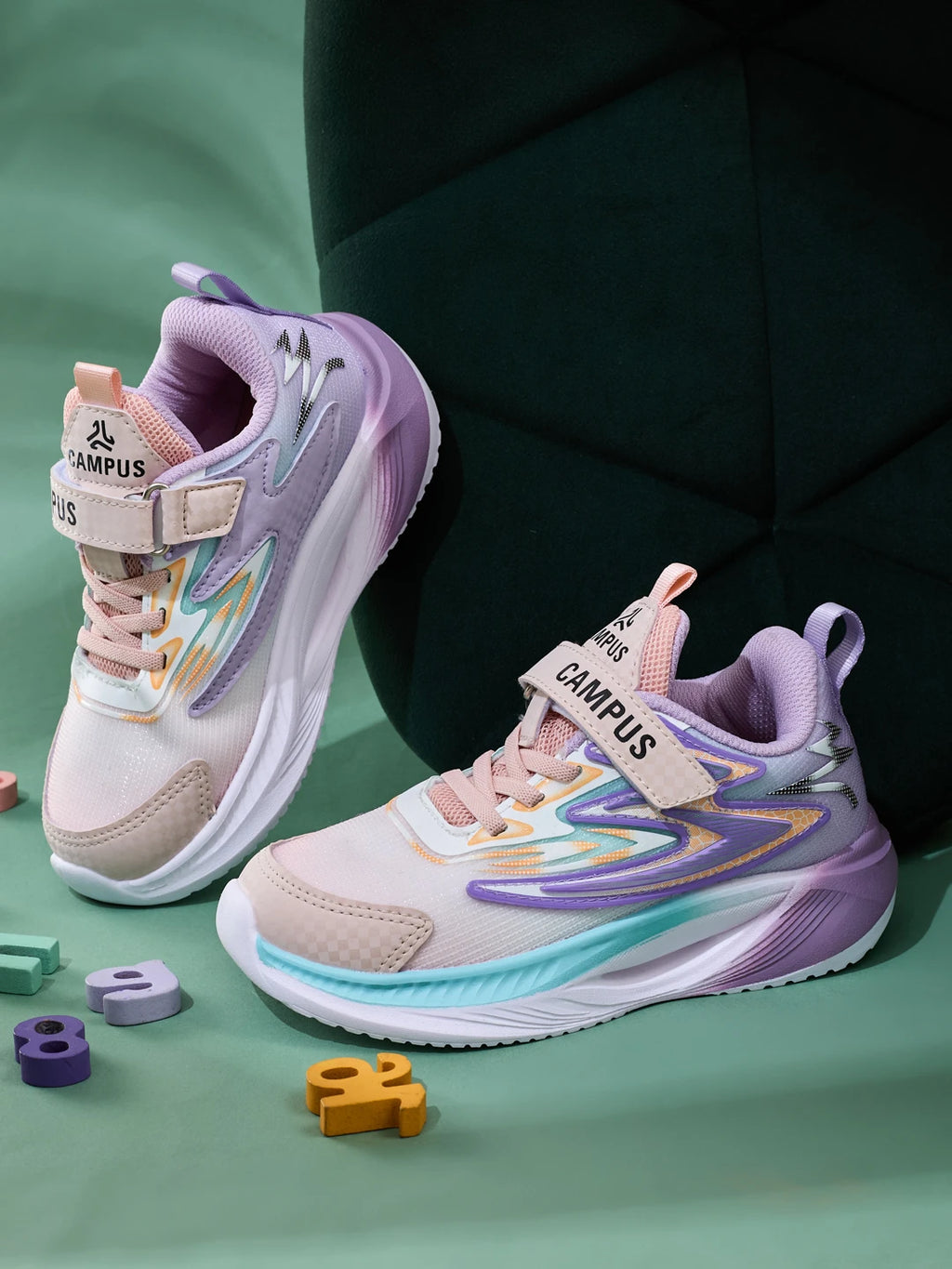 CD-2610 K Peach Kids Sneakers
