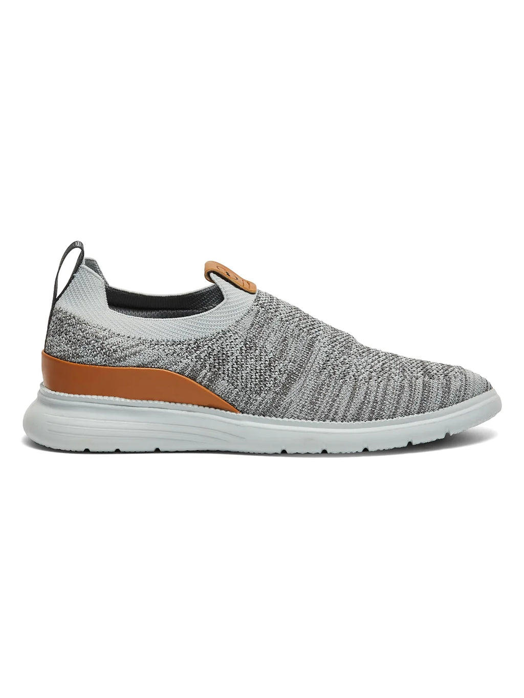 CHALK Grey Men's Walking Shoes