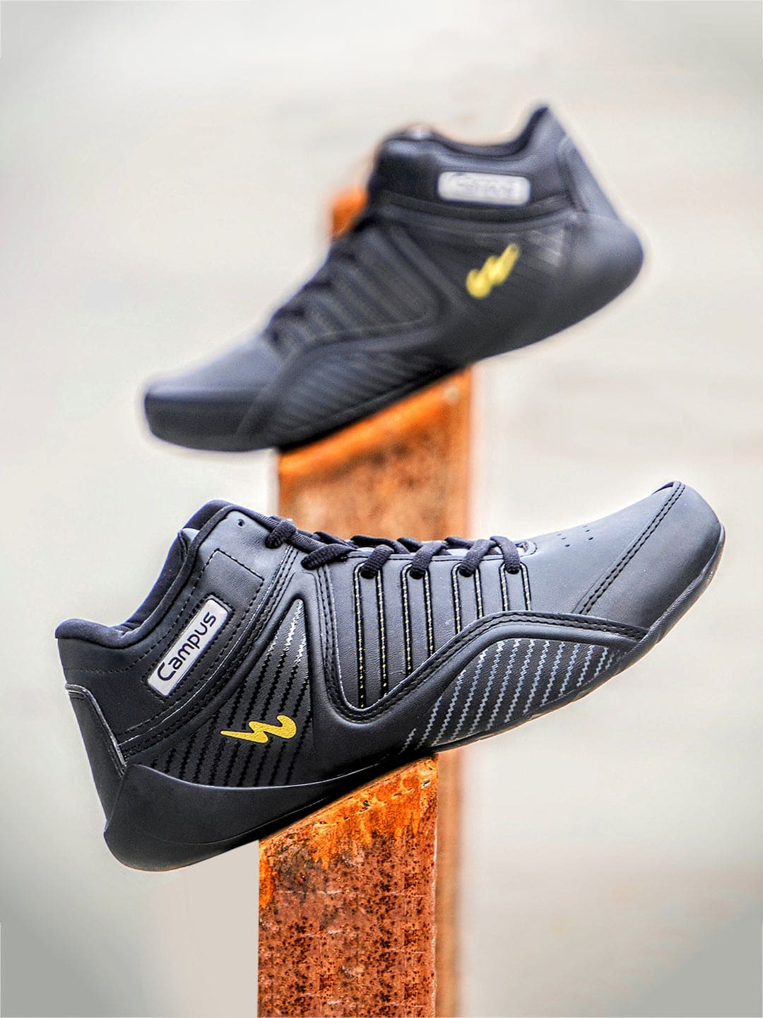 CITY-RIDE Black Men's Sneakers