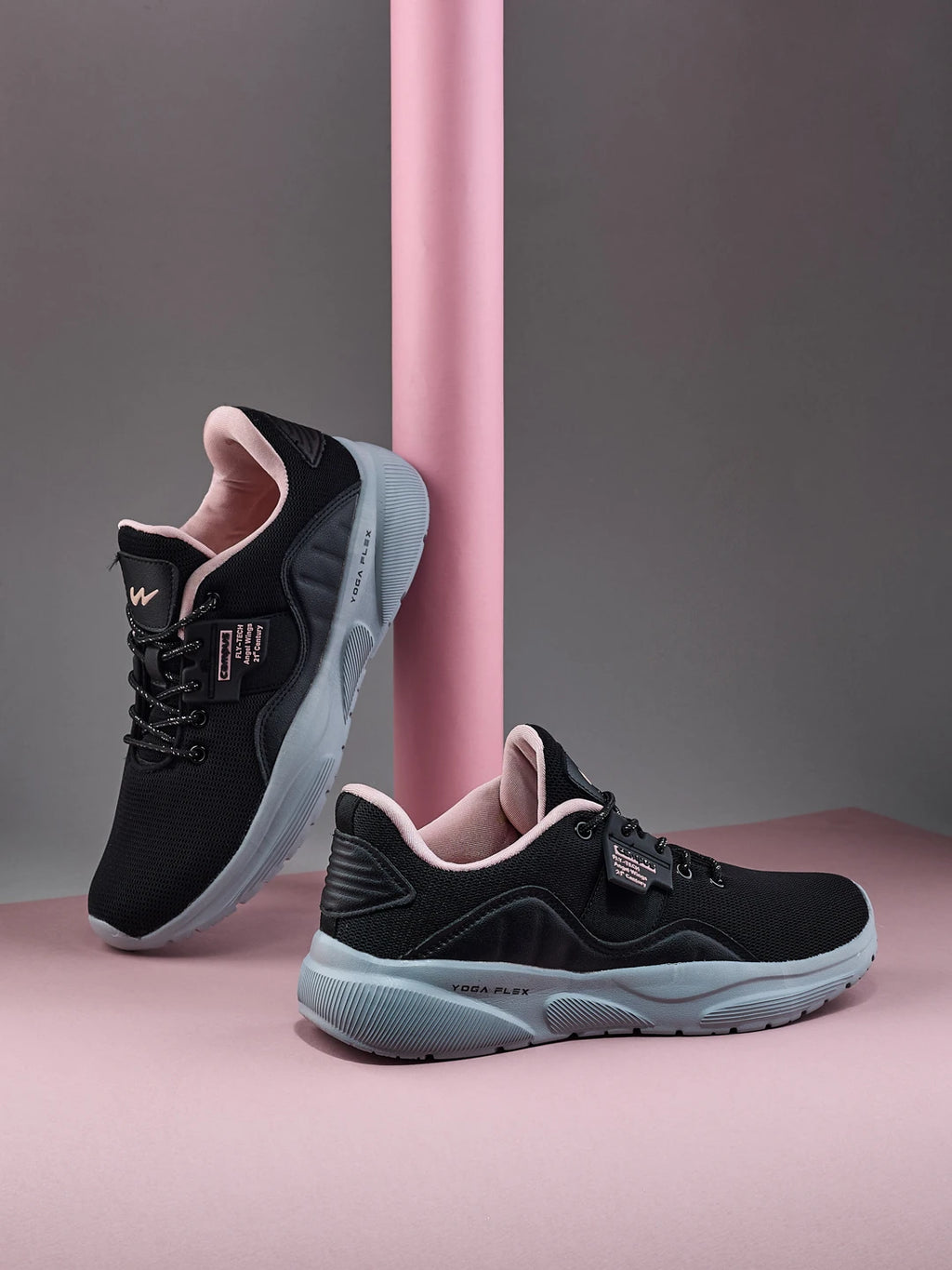 CLAIRE Black Women's Running Shoes