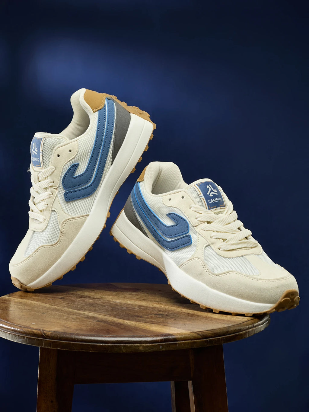 CLAP White Men's Sneakers