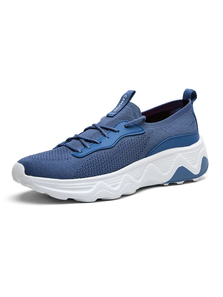 Offers CAMP-VANTAGE Blue Men's Running Shoes