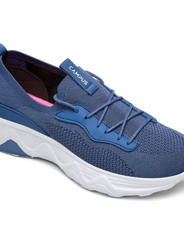 Offers CAMP-VANTAGE Blue Men's Running Shoes