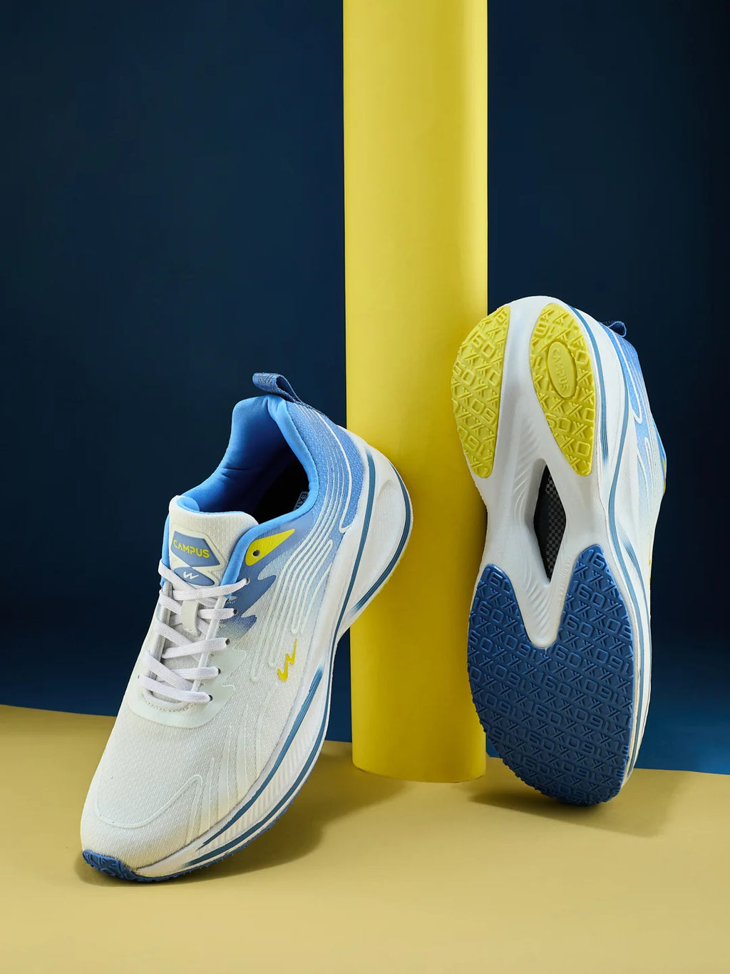 COLLAB White Men's Running Shoes