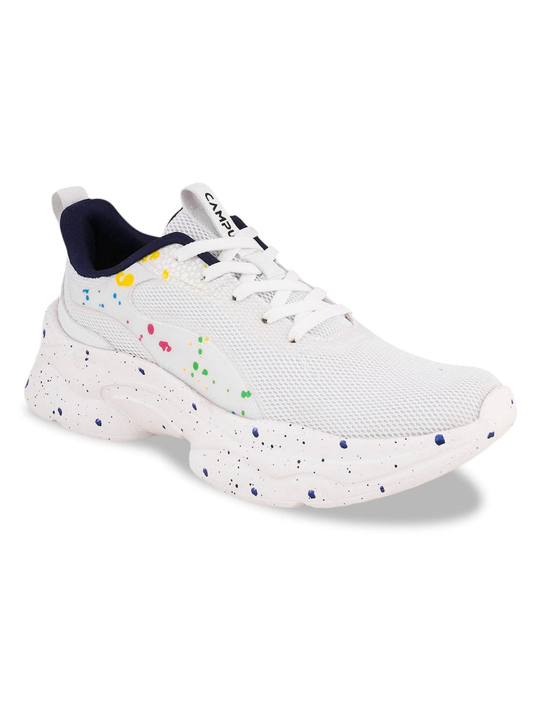 Offers CRUISER White Men's Running Shoes