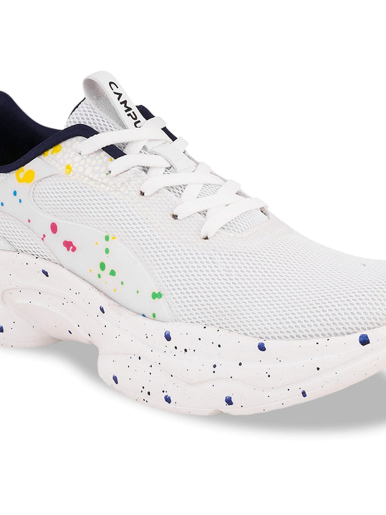 Offers CRUISER White Men's Running Shoes