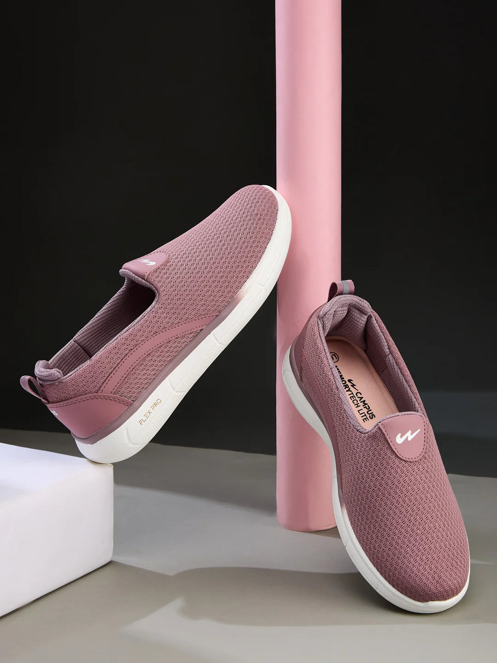 CRAZE Mauve Women's Walking Shoes