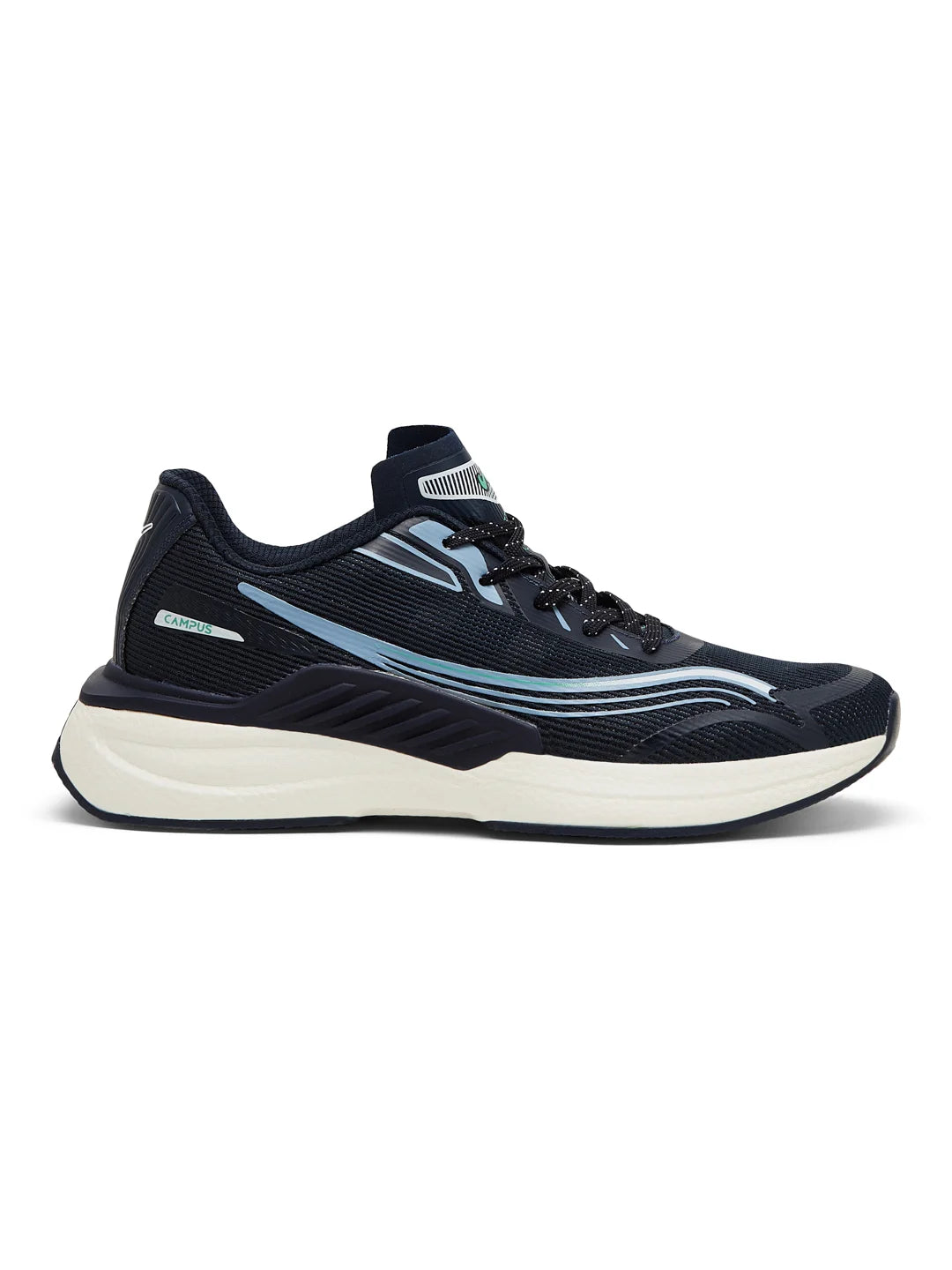 CREED Navy Men's Running Shoes - Main Image