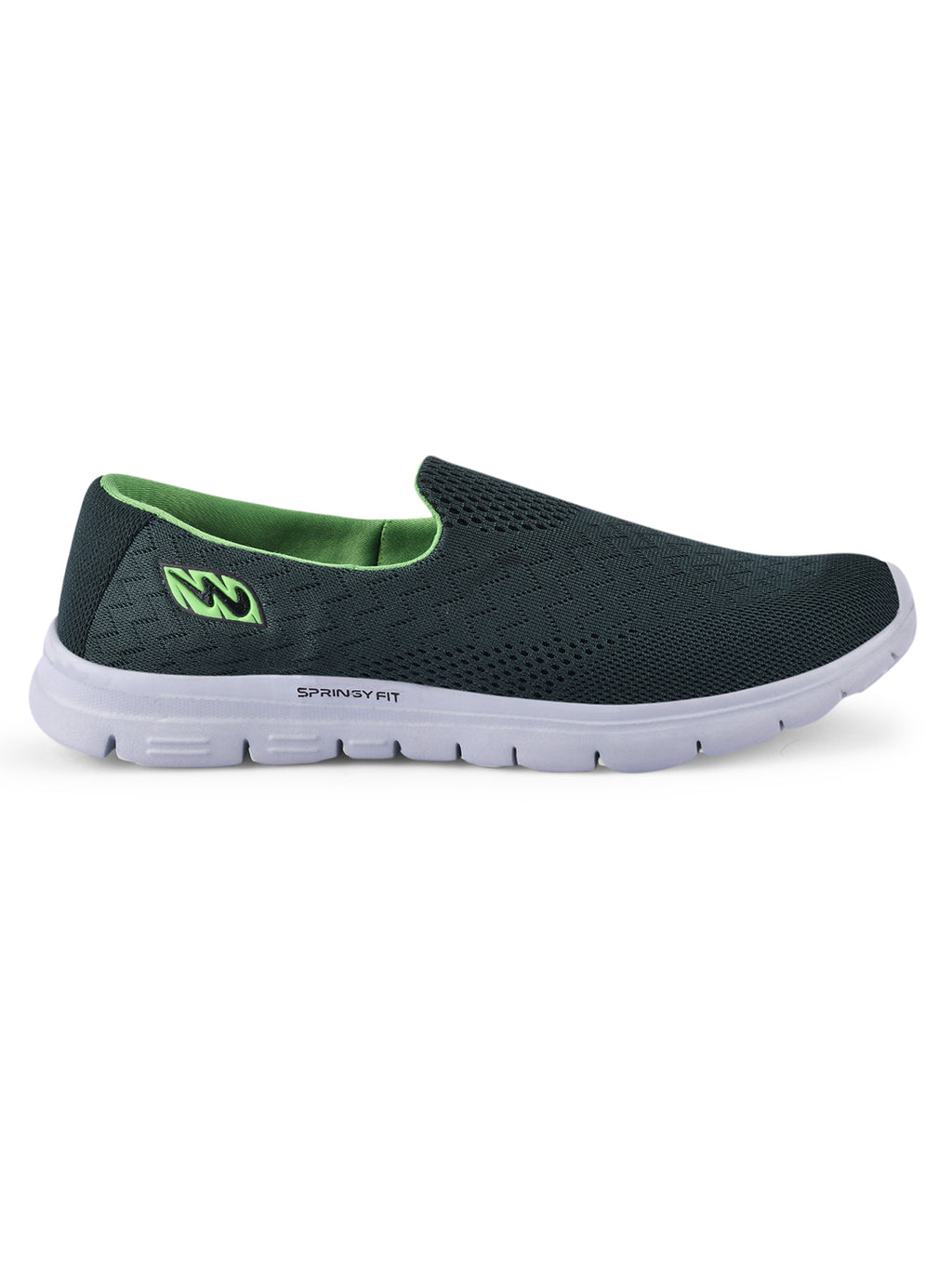 CROWN NEW Green Women's Walking Shoes