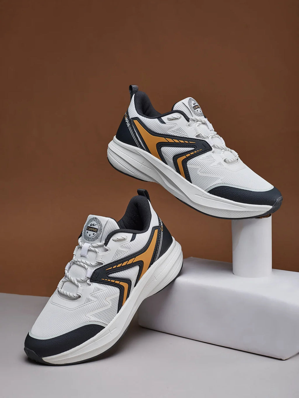 CUSTOM White Men's Running Shoes