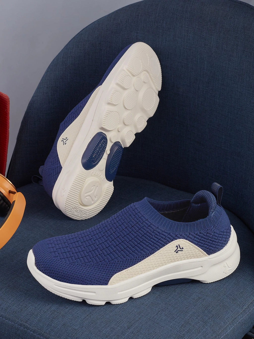 CYNOR-N Navy Blue Men's Walking Shoes