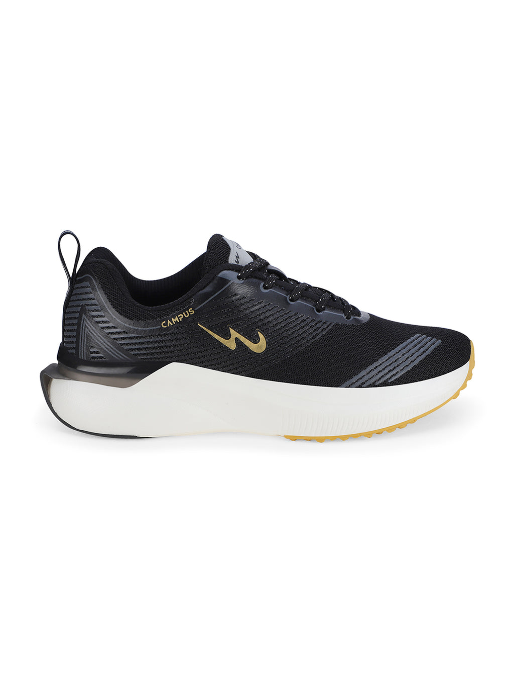 DECKER Black Men's Sports Shoes