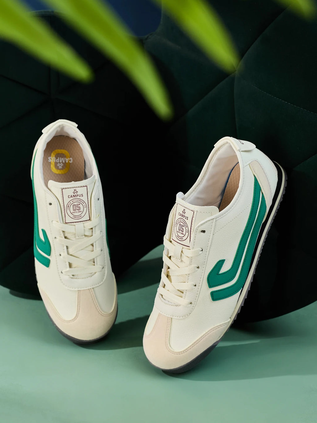 DENARO Beige Men's Sneakers