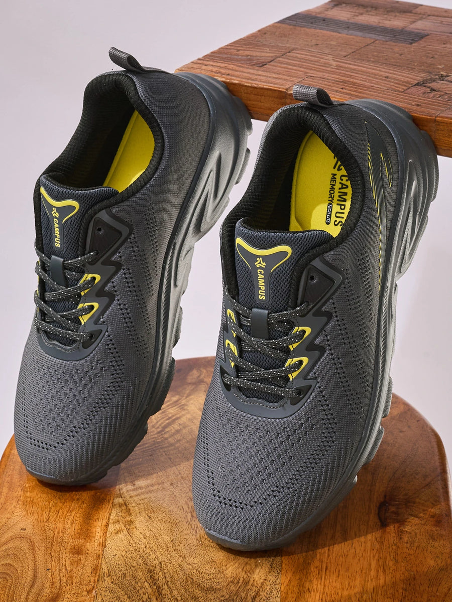 DIGON Grey Men's Running Shoes – Campus Shoes
